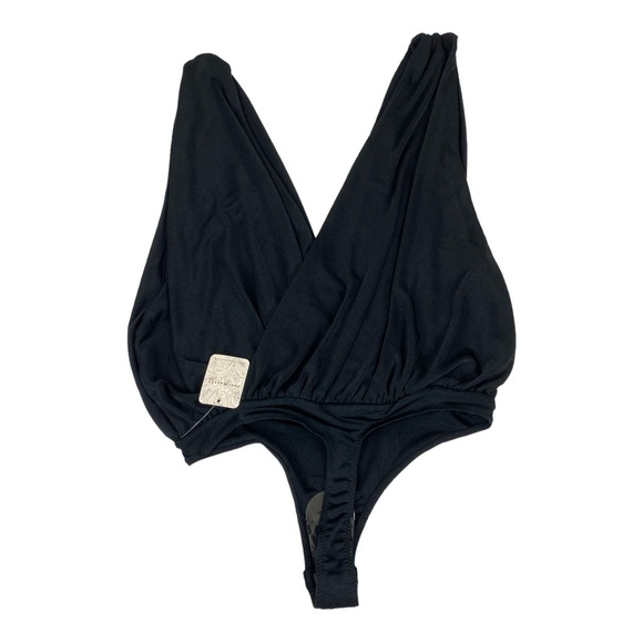 Free People Night Owl Bodysuit Black - Picture 4 of 11